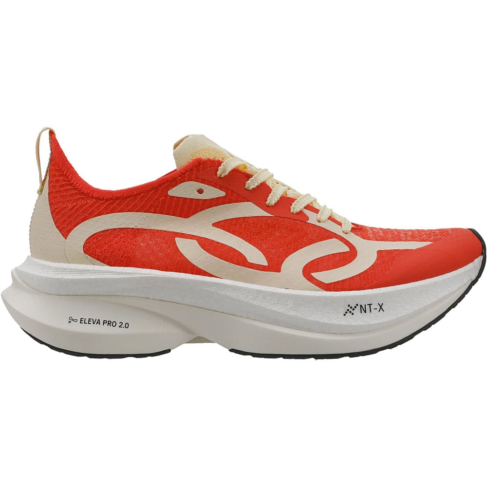 TENIS CORRE GRAFENO 3 43245330 VERMELHO 34