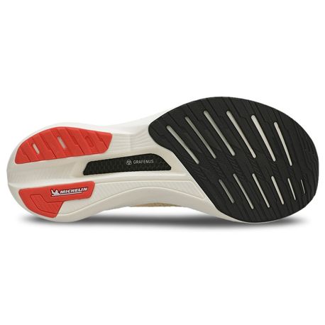 TENIS CORRE GRAFENO 3 43245330 CREME/PRETO 36