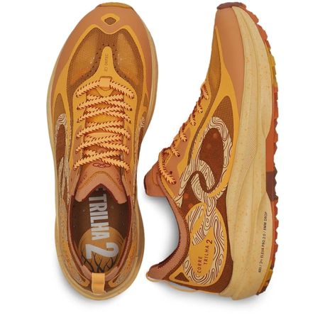 TENIS CORRE TRILHA 2 43485332 LARANJA PESSEGO 36