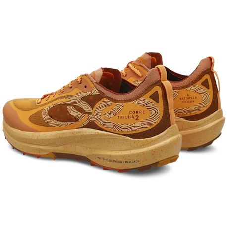 TENIS CORRE TRILHA 2 43485332 LARANJA PESSEGO 36