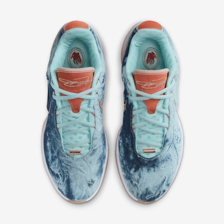 TENIS LEBRON XXI TEXTILE HF5467-300 300-JADE ICE/EMERALD RISE/PLATINUM VIOLET/TERRA BLUSH 40
