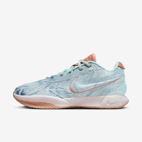 TENIS LEBRON XXI TEXTILE HF5467-300 300-JADE ICE/EMERALD RISE/PLATINUM VIOLET/TERRA BLUSH 40