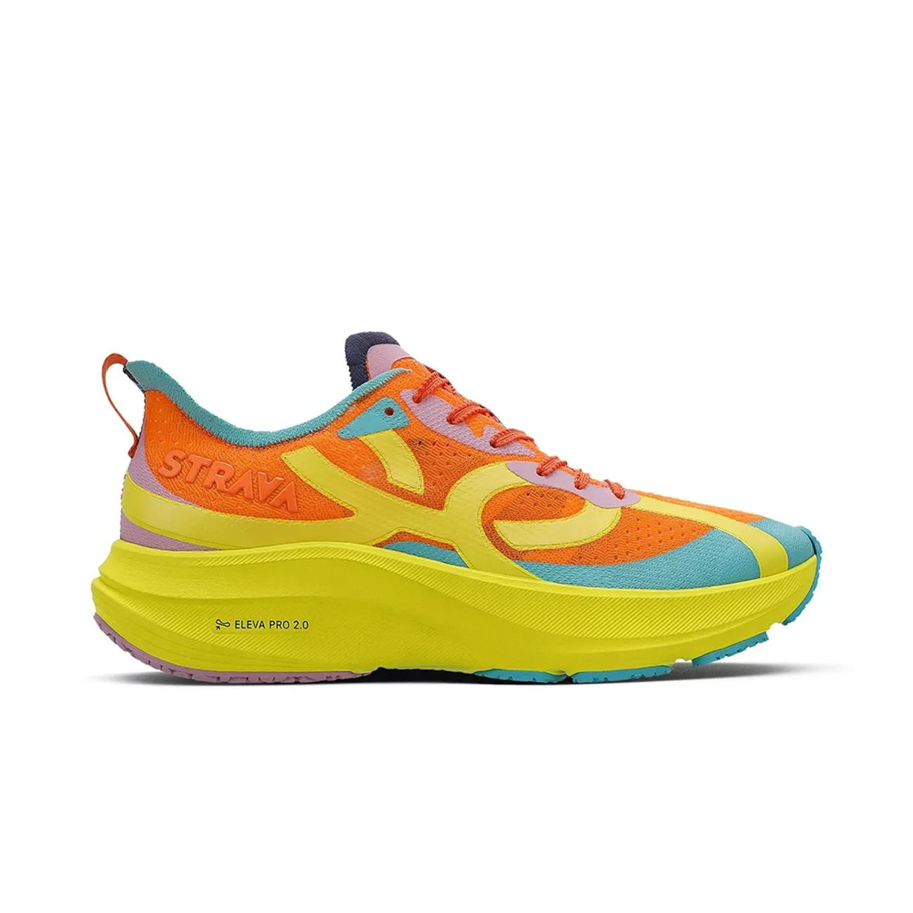 TENIS CORRE 4 STRAVA 43721379 LARANJA MULT 38