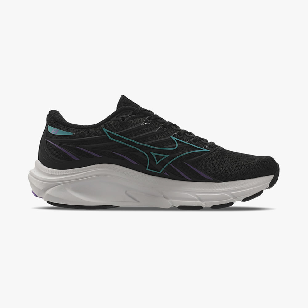TENIS JET 8 101043043 PRETO/TURQUESA 36