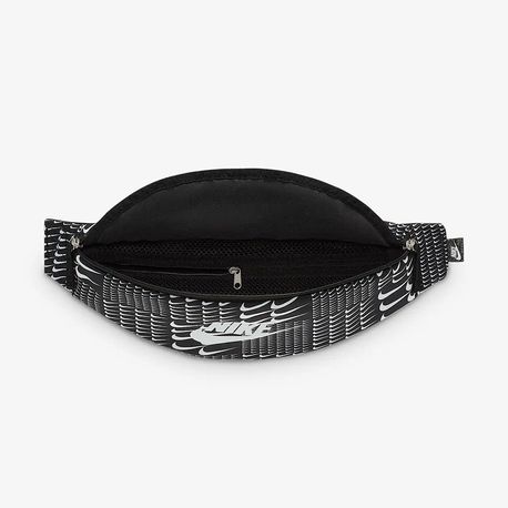 BOLSA NK HERTGE WSTPCK-SWSH GRID HJ8361-010 010 - BLACK/WHITE/(WHITE) UNICO