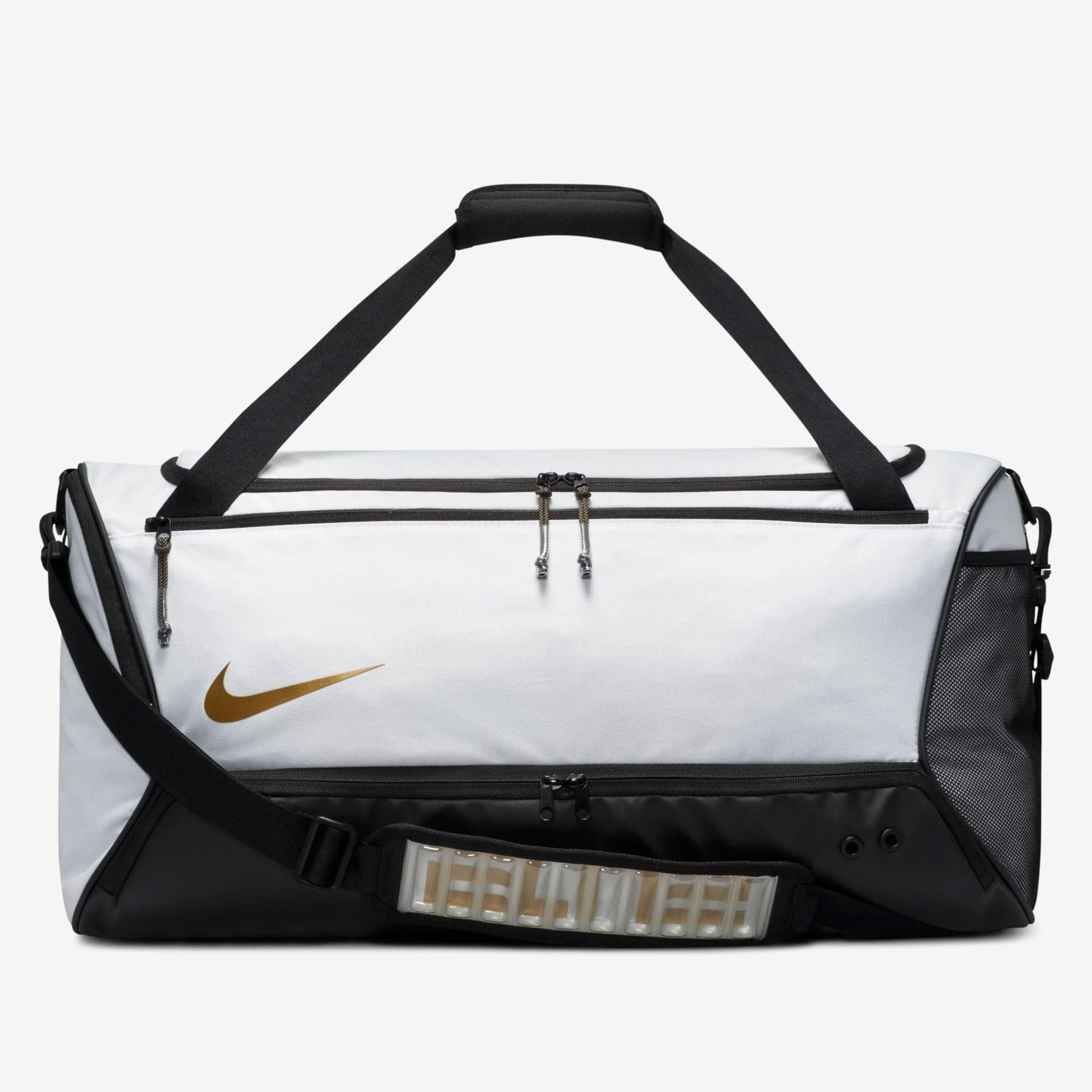 BOLSA NK HPS ELT DUFF - FA23 DX9789-100 100-WHT/BLK-MTLIC GLD UNICO