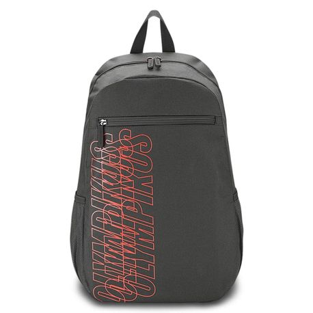 MOCHILA BASIC OIWB221808 PITCH GRAY/PTO UNICO