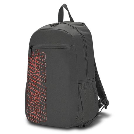 MOCHILA BASIC OIWB221808 PITCH GRAY/PTO UNICO