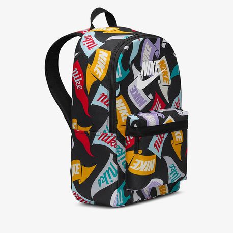 MOCHILA NK HERITAGE BKPK-PENANT TOSS HJ8322-010 010-BLACK (WHITE) UNICO