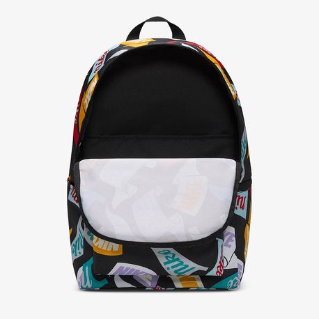 MOCHILA NK HERITAGE BKPK-PENANT TOSS HJ8322-010 010-BLACK (WHITE) UNICO