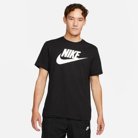 CAMISETA MC M NSW TEE BRAND MA AR5004-010 010-BLACK (WHITE) P