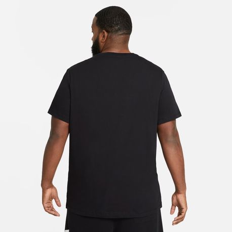 CAMISETA MC M NSW TEE BRAND MA AR5004-010 010-BLACK (WHITE) P
