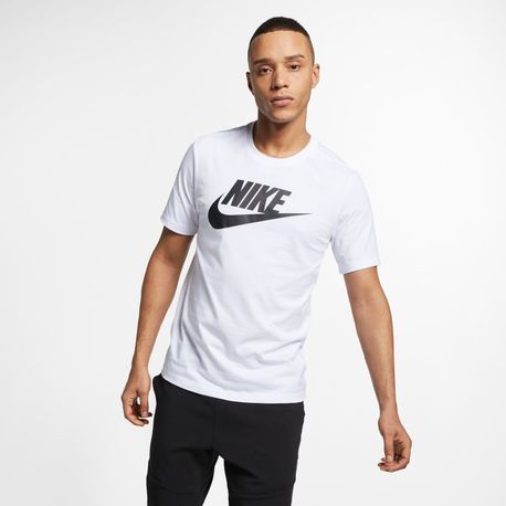 CAMISETA MANGA CURTA M NSW TEE ICON FUTURA AR5004-101 101-WHITE(BLK) P