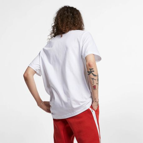 CAMISETA MANGA CURTA M NSW CLUB TEE AR4997-101 101-WHITE(BLK) P
