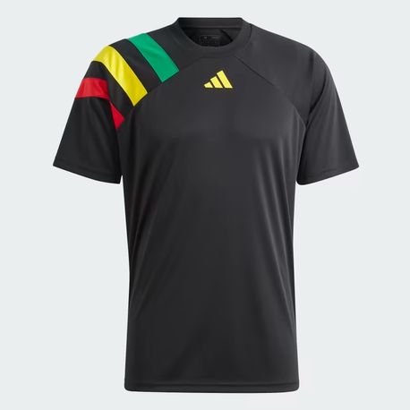 CAMISETA  FORTORE23 JSY IK5737 BLK/TEAGRN/TMYELL/TMCOR P