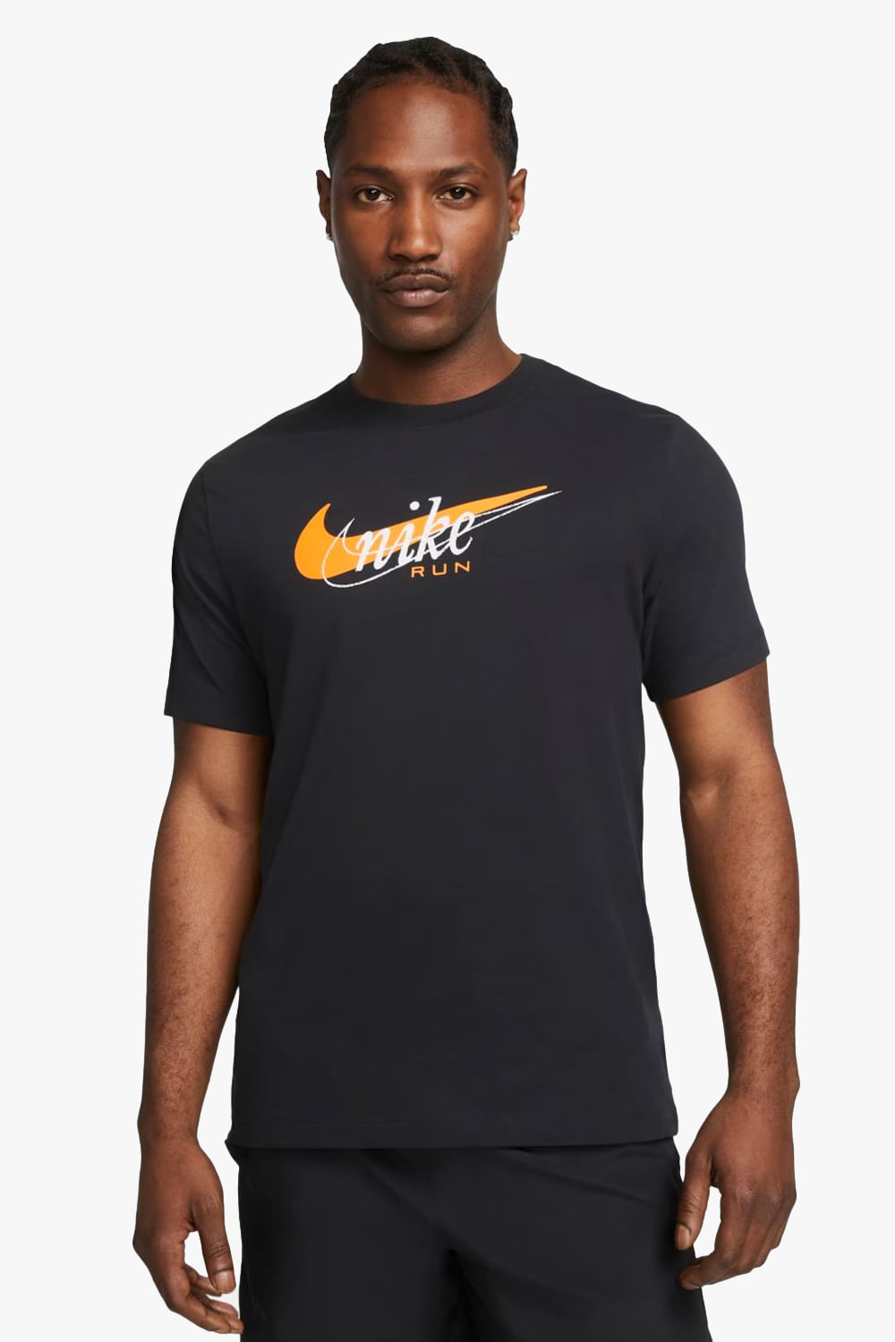 CAMISETA MANGA CURTA M NK DF TEE HERITAG FD0124-010 010-BLACK P