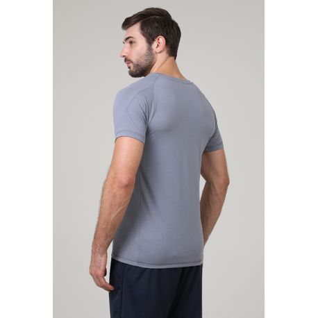 CAMISETA  EVOSTRIPE TEE 673311 69-GRAY M