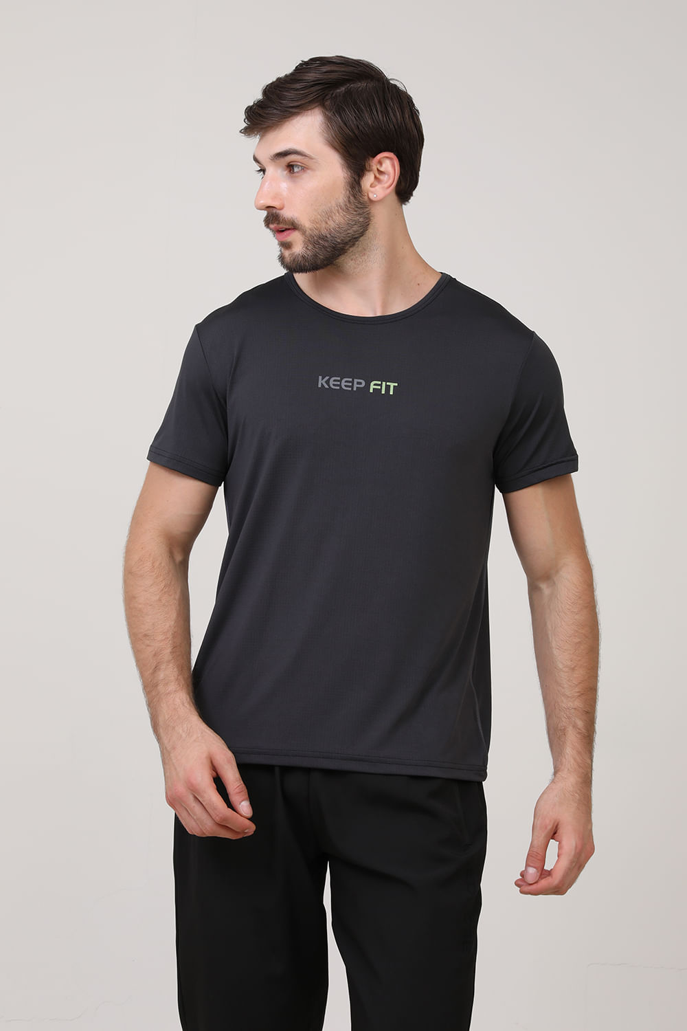 CAMISETA DRY KEEP FIT 13398 PRETO M