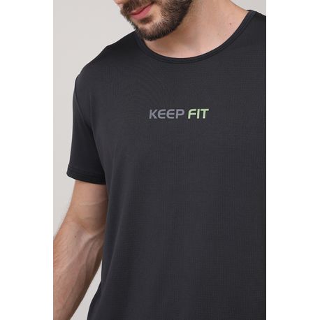 CAMISETA DRY KEEP FIT 13398 PRETO M