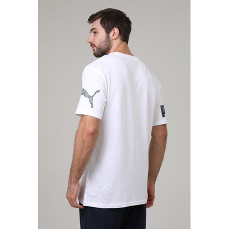 CAMISETA  PUMA POWER SUMMER TEE 673399 02-WHITE P