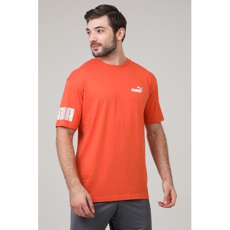 CAMISETA  PUMA POWER SUMMER TEE 673399 94-ORANGE P