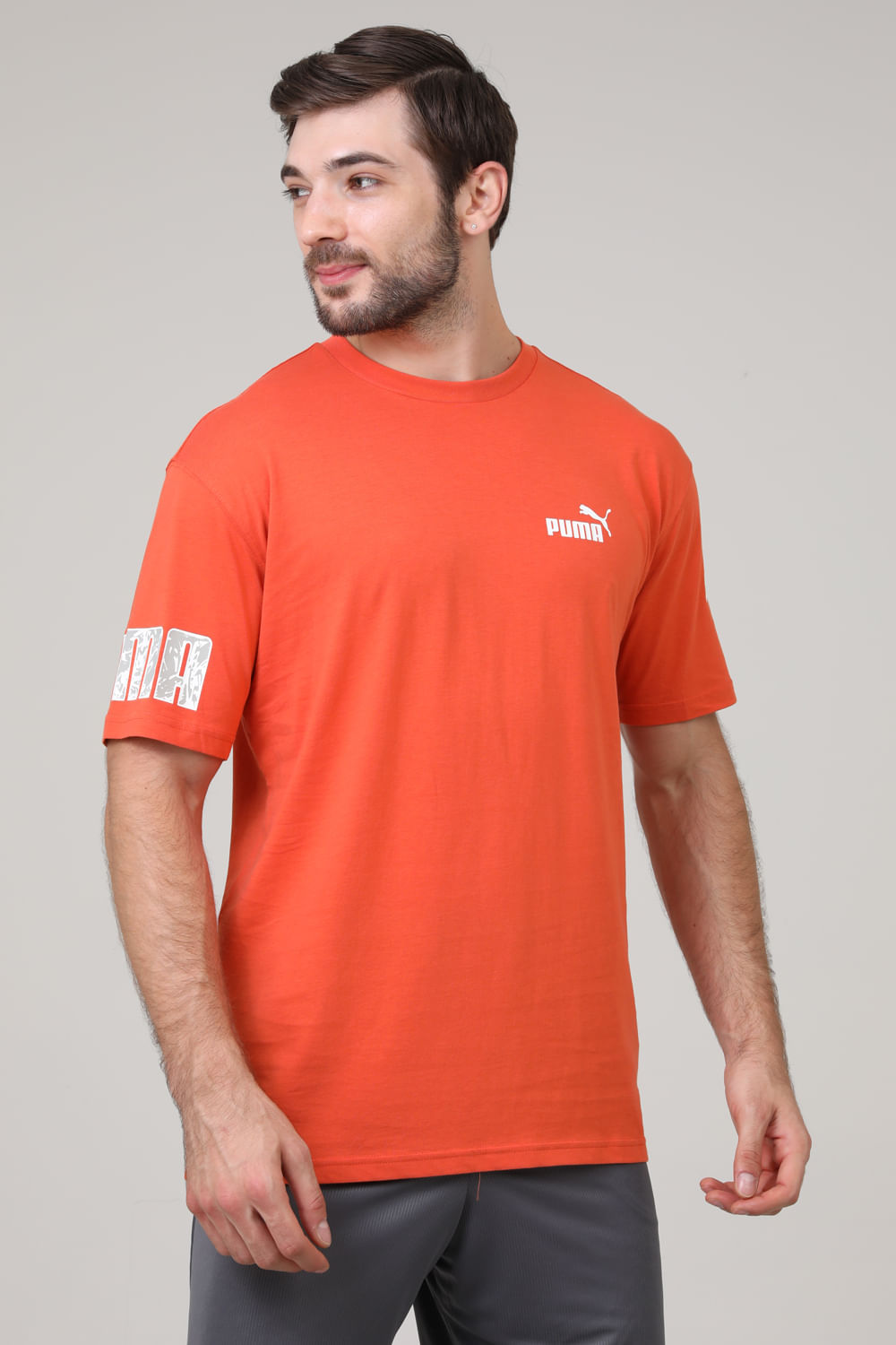 CAMISETA  PUMA POWER SUMMER TEE 673399 94-ORANGE P