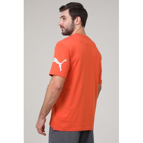 CAMISETA  PUMA POWER SUMMER TEE 673399 94-ORANGE P