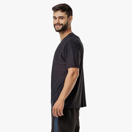 CAMISETA GOLA CARECA 135 476 PRETO G