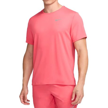 CAMISETA MANGA CURTA M NK DF UV MILER SS DV9315-629 629-ASTER PK/(REFL SILV) GG