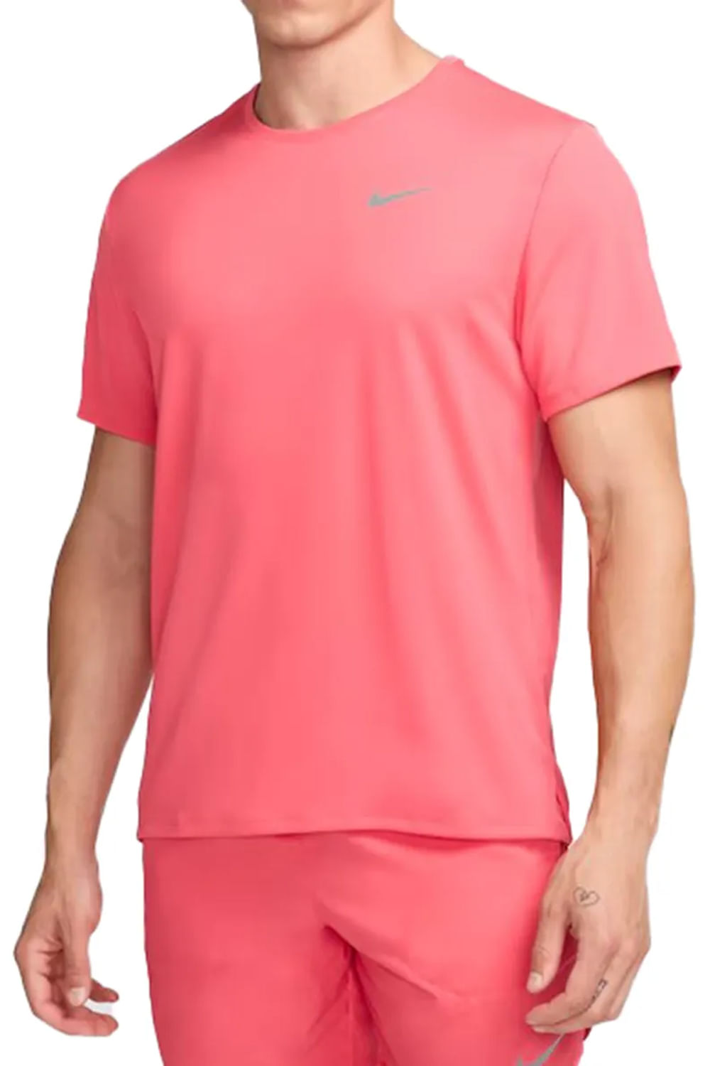 CAMISETA MANGA CURTA M NK DF UV MILER SS DV9315-629 629-ASTER PK/(REFL SILV) GG