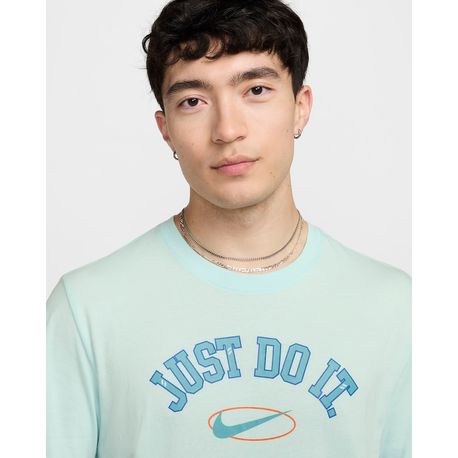 CAMISETA MANGA CURTA M NSW TEE 6 MO JDI FZ5377-474 474-GLACIER BLUE G