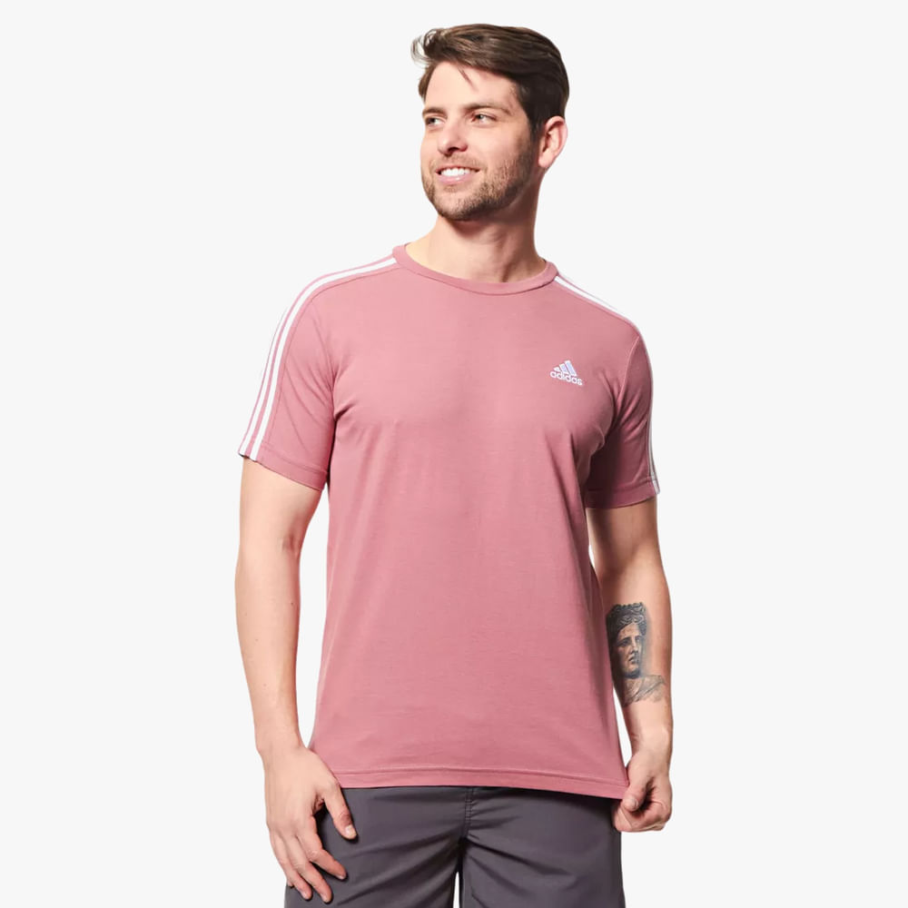 CAMISETA 3 STRIPES JJ7258 CRIMSO GG