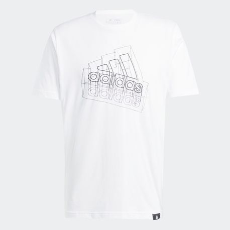 CAMISETA GRAPHIC MASCULINA IW2691 WHITE GG