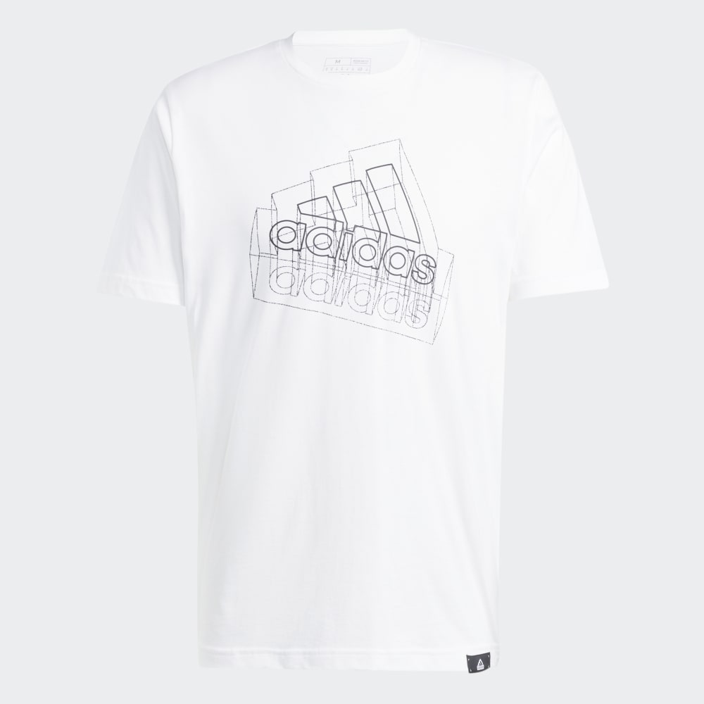 CAMISETA GRAPHIC MASCULINA IW2691 WHITE GG
