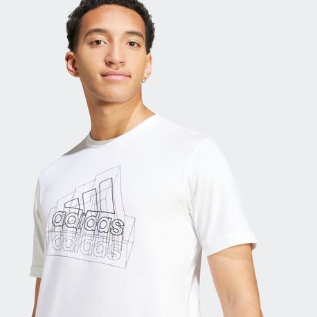 CAMISETA GRAPHIC MASCULINA IW2691 WHITE GG