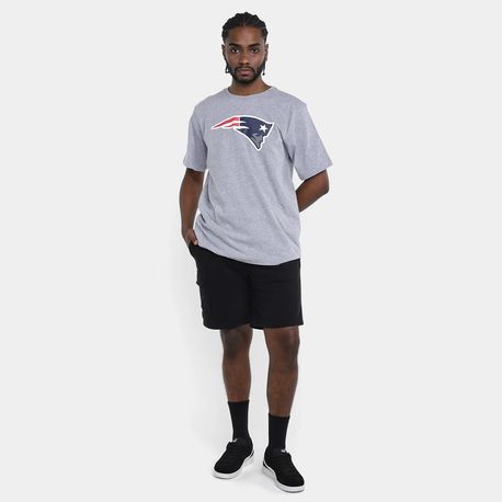 CAMISETA NFL PLAYER PATRIOTS NF024 CINZA/MESCLA G