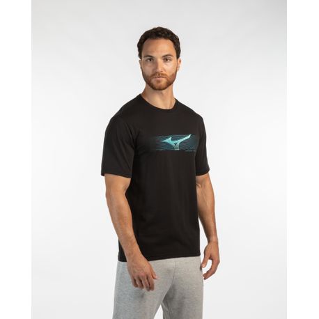 T SHIRT MIZ  STAMP M MIMAS4671 90-PRETO GG