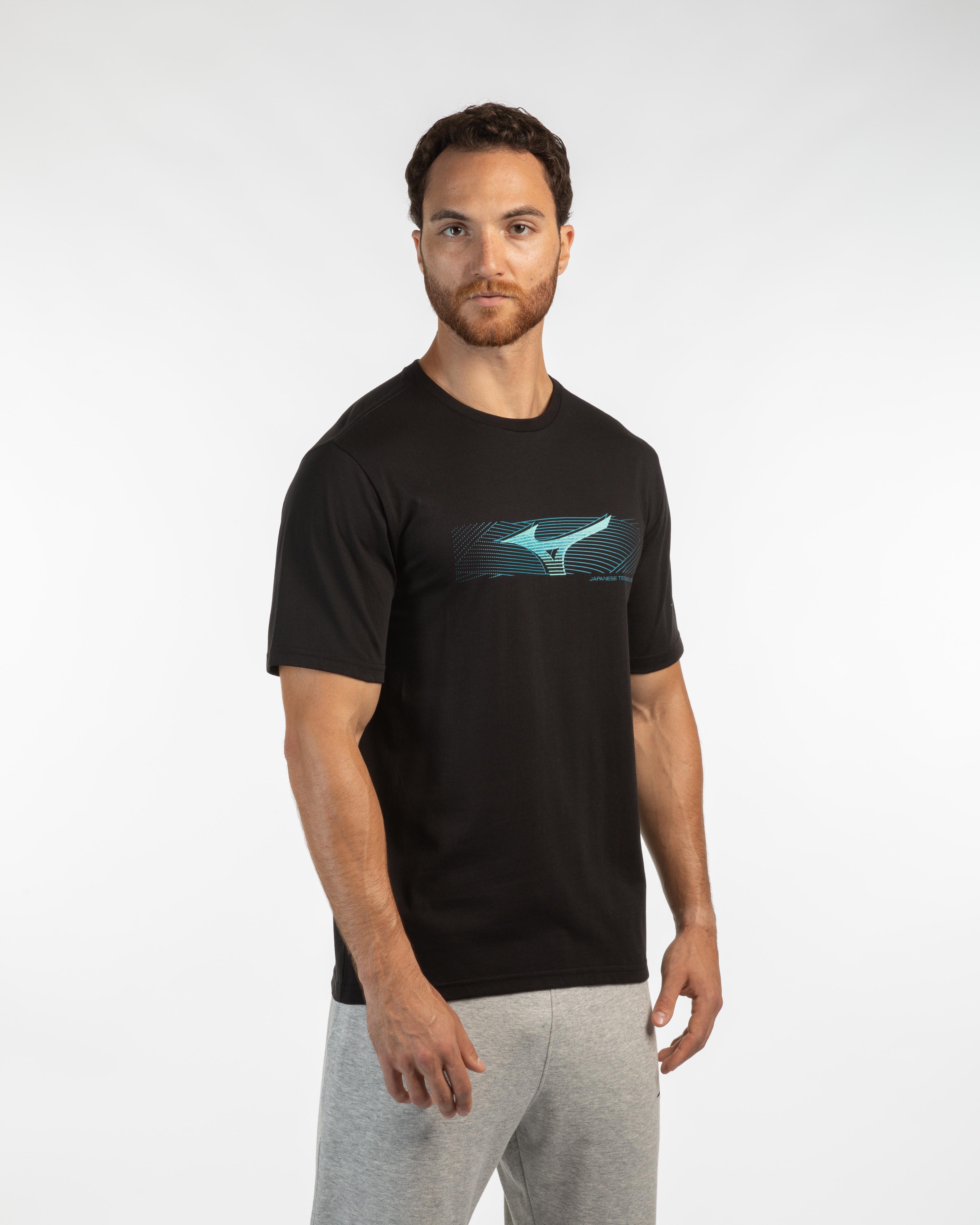 T SHIRT MIZ  STAMP M MIMAS4671 90-PRETO GG
