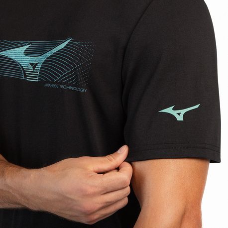 T SHIRT MIZ  STAMP M MIMAS4671 90-PRETO GG