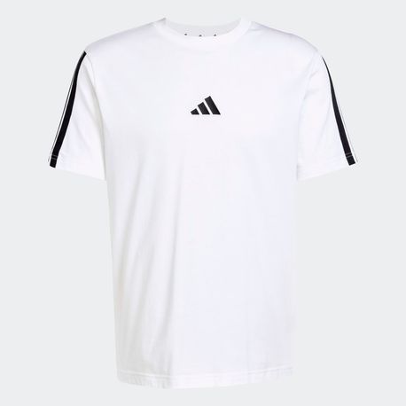 CAMISETA MASCULINA 3 STRIPES JW1952 WHITE/BLACK GG