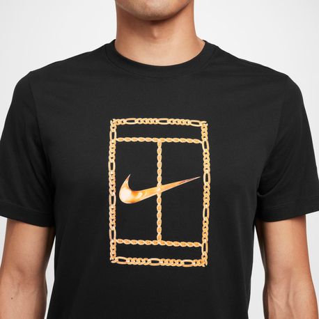 CAMISETA MANGA CURTA M NKCT DF TEE HRTG HF6217-010 010-BLACK GG