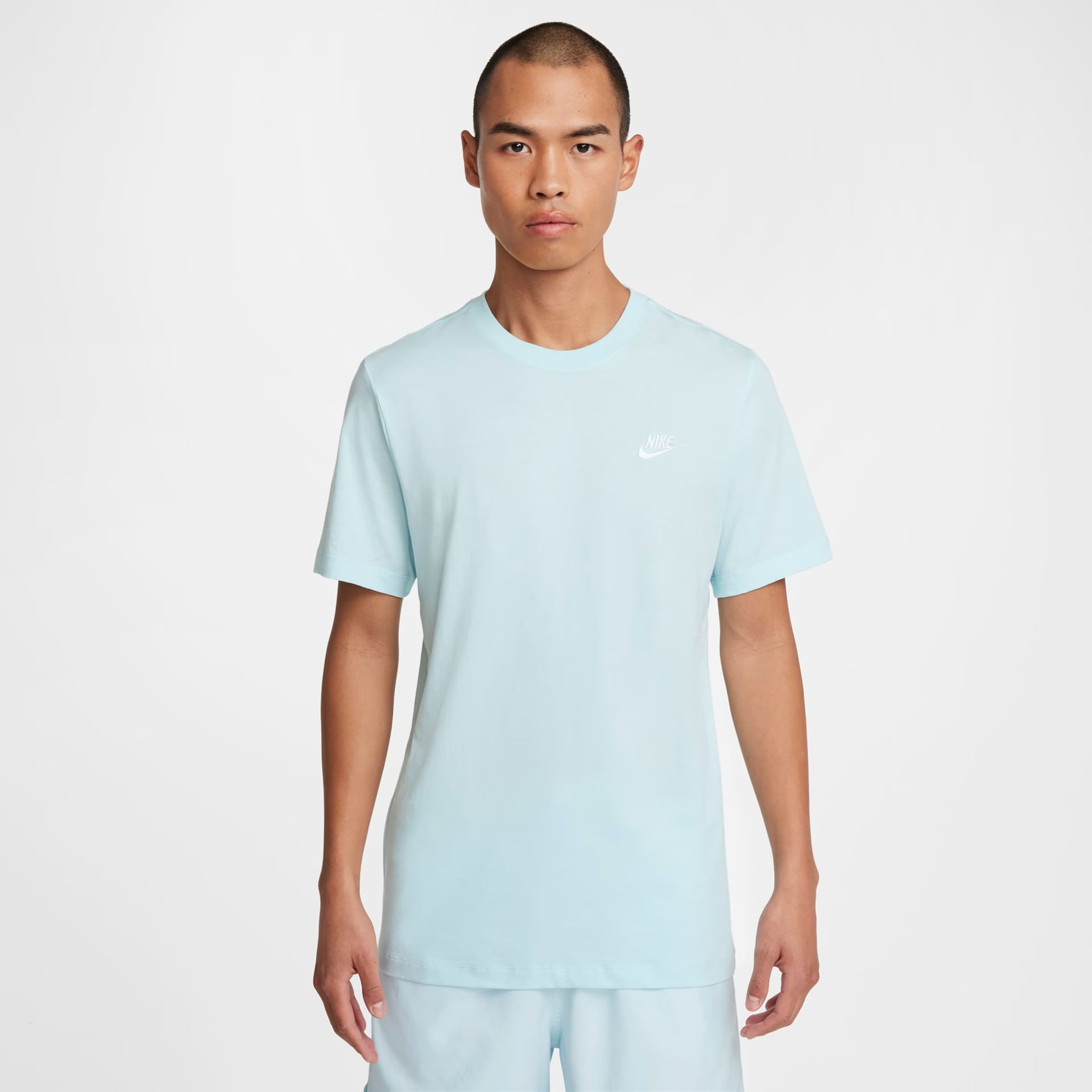 CAMISETA MANGA CURTA M NSW CLUB TEE AR4997-476 476- GLACIER BLUE GG