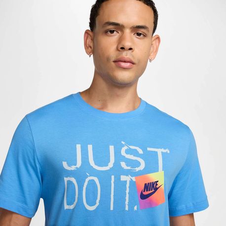 CAMISETA M NSW TEE 6MO JDI SP25 HJ0563-412 412- UNIVERSITY BLUE GG