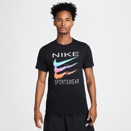 CAMISETA M NSW TEE 6MO SWSH SP25 HQ8094-010 010-BLACK GG