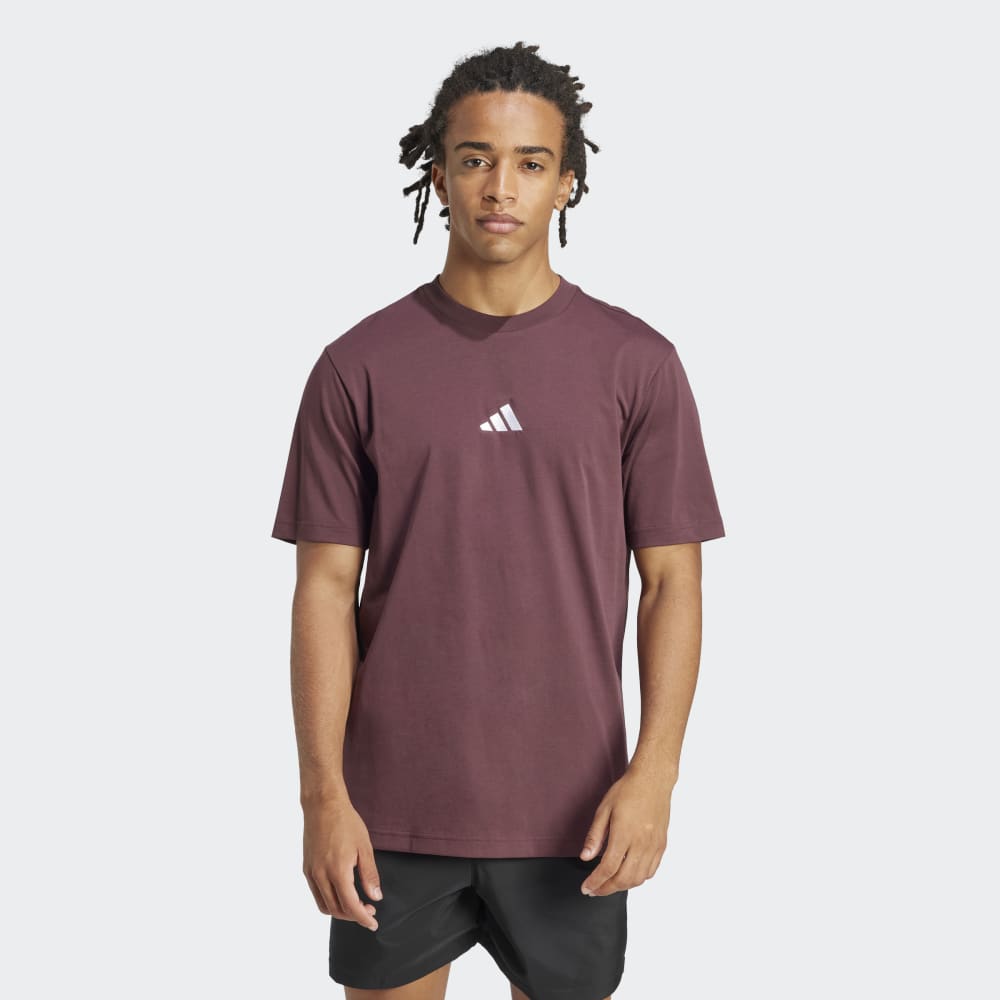 CAMISETA SMALL LOGO MASCULINA JF1098 AURRUB/WHITE G
