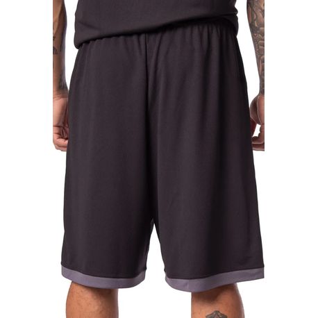 BERMUDA RUNNING TOPPER 4323078 PRETO/GRAFITE G