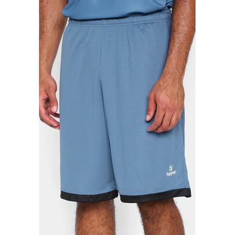 BERMUDA RUNNING TOPPER 4323078 INDIGO/PRETO G
