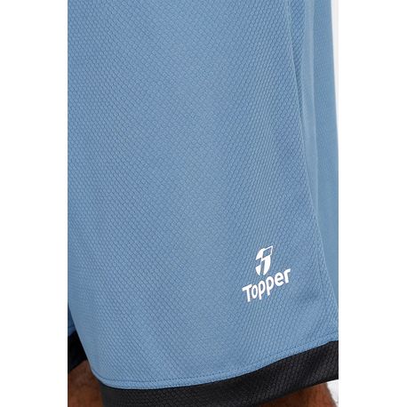 BERMUDA RUNNING TOPPER 4323078 INDIGO/PRETO M