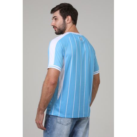 CAMISETA MANCHESTER INSERTS EMC211840 CELESTE/BCO 3XL