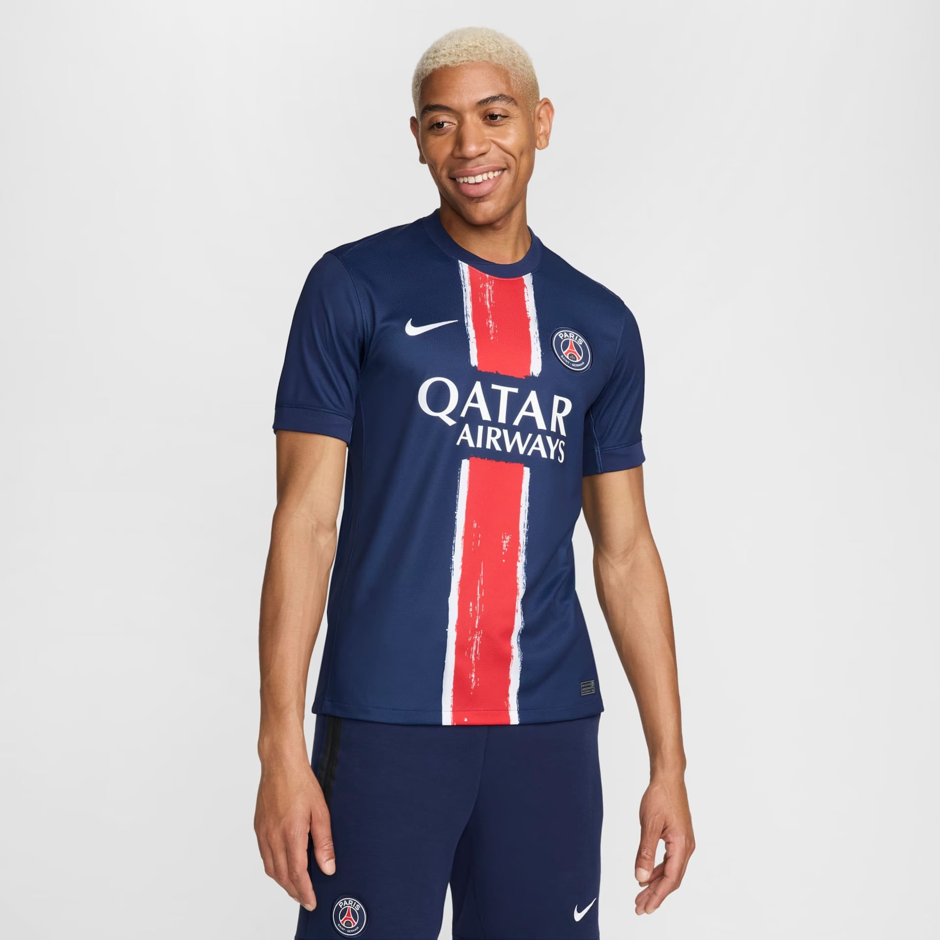 CAMISETA MC PSG M NK DF JSY SS STAD HM FN8795-411 411-MNNAVY (WHT) GG
